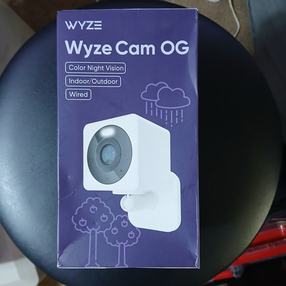 Wyze Cam OG Black and White Surveillance Camera